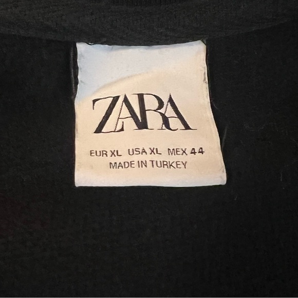 RARE FIND Vintage Zara iron skull sweatshirt authentic original Crew Neck XL - Picture 11 of 14